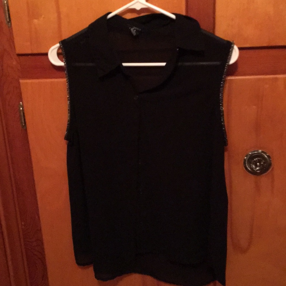 Sheer Dress with detailed beading size M
